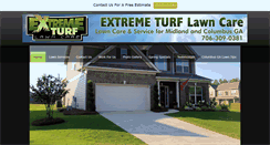 Desktop Screenshot of extremeturflawncare.com